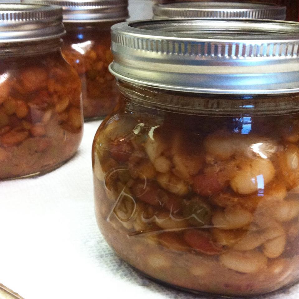 Beans in Ham Stock - CANNING AND COOKING AT HOME